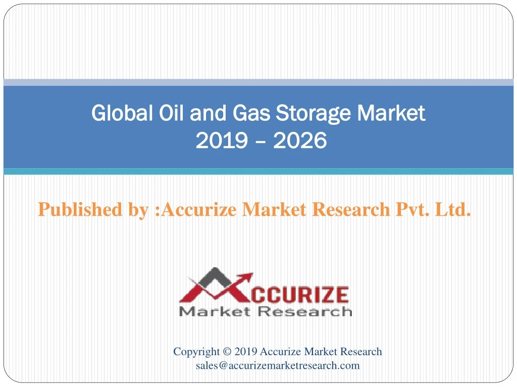 global oil and gas storage market 2019 2026