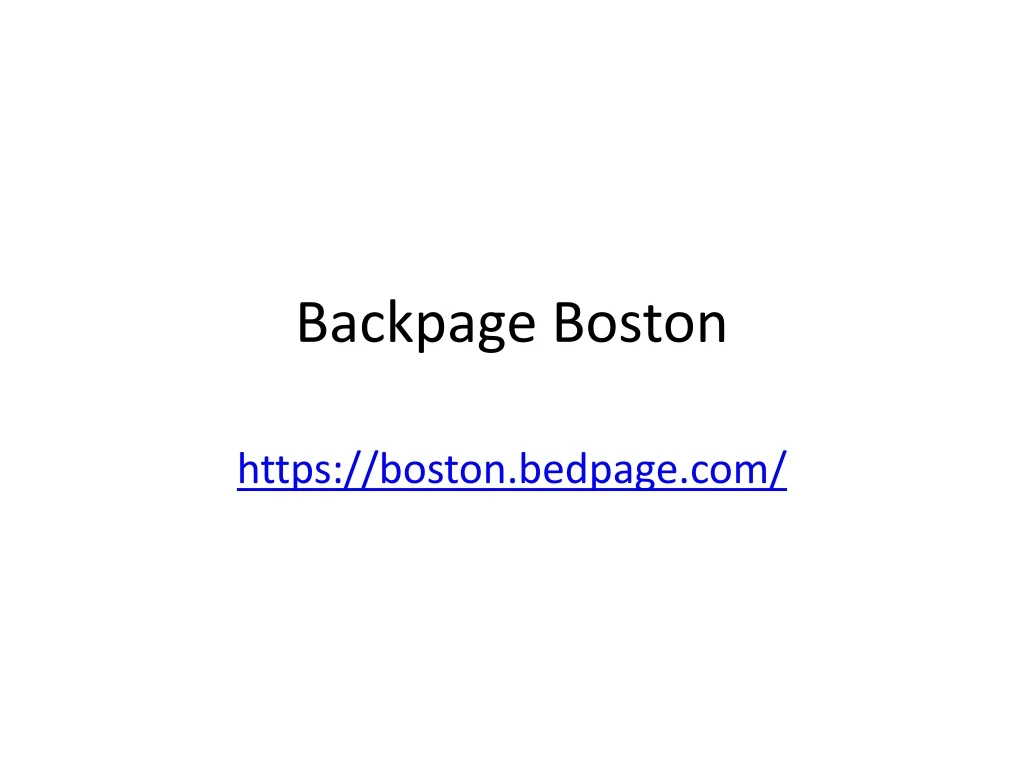 backpage boston