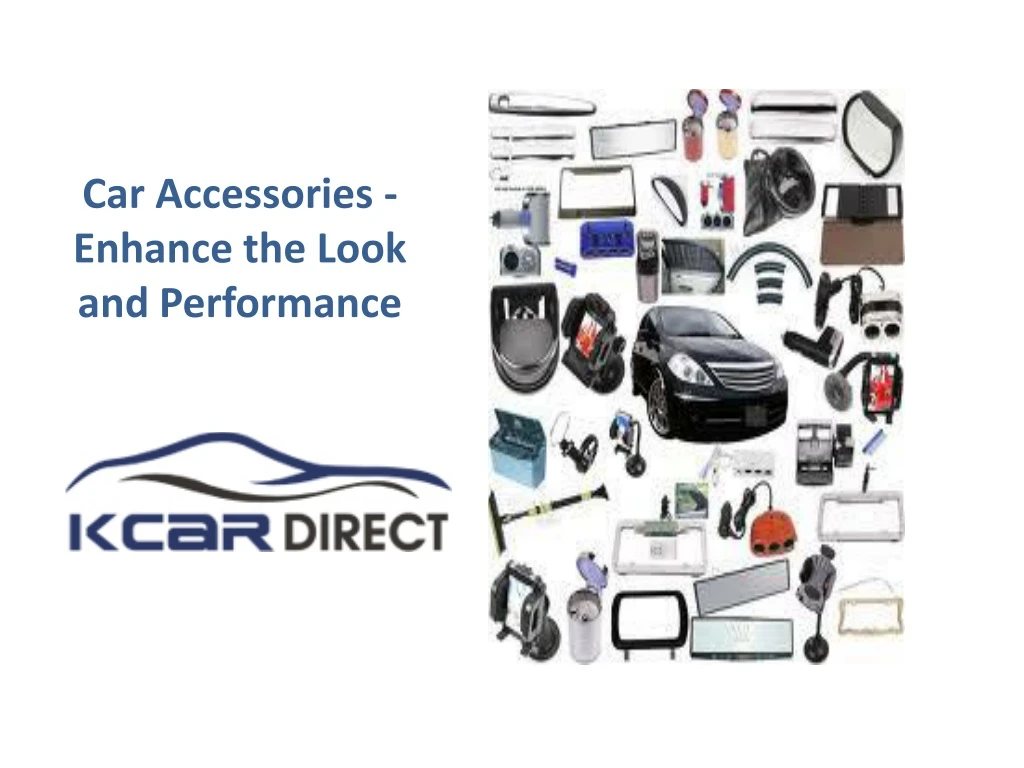 car accessories enhance the look and performance