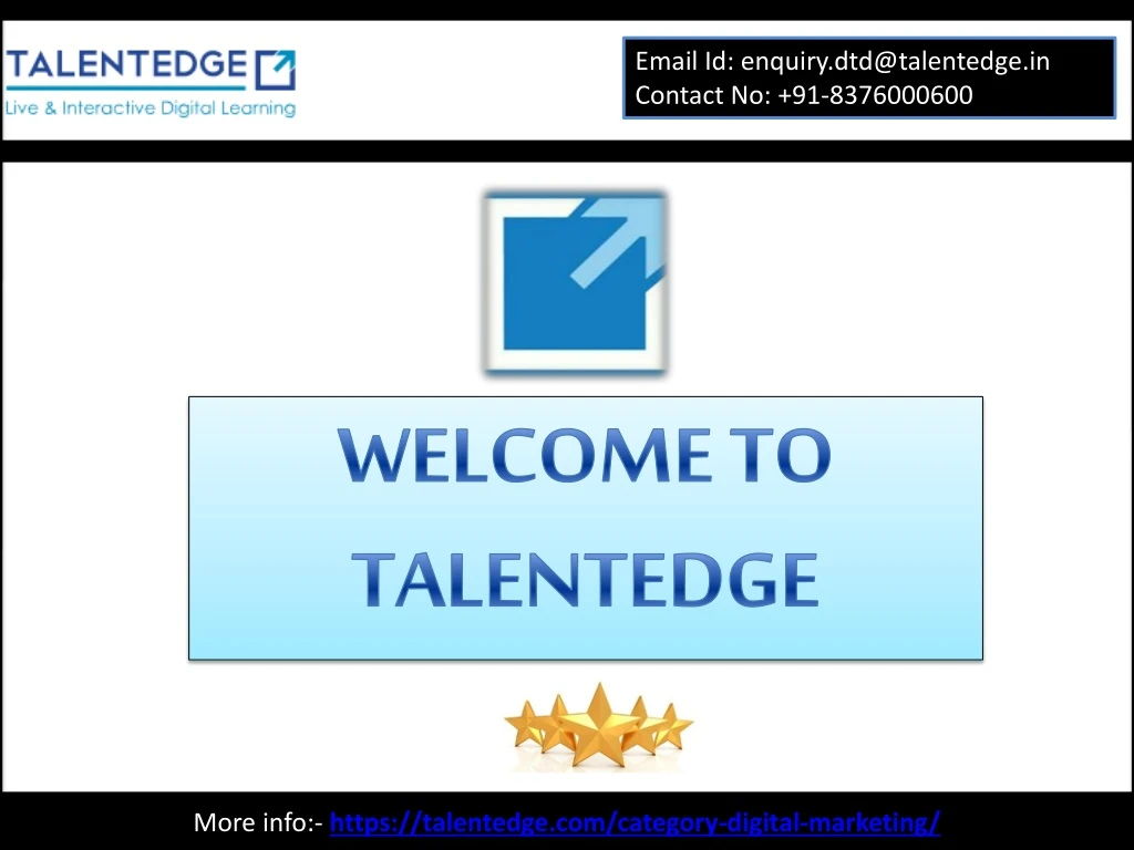 email id enquiry dtd@talentedge in contact