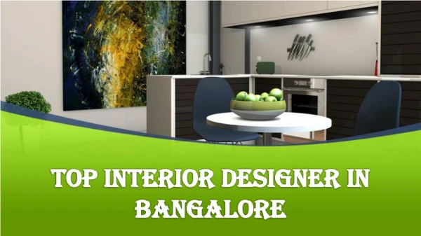 Top Interior Designer in Bangalore