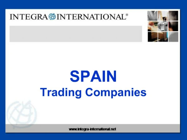 SPAIN Trading Companies