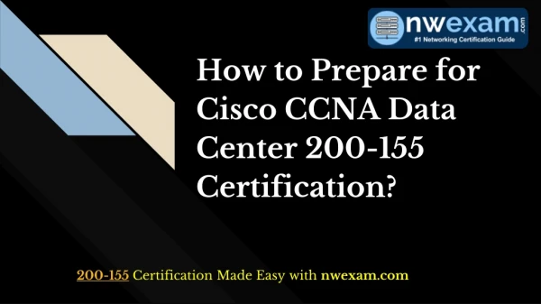 [PDF] 200-150 DCICN CCNA Data Center Practice Exam | Cisco 200-150 Study Guide