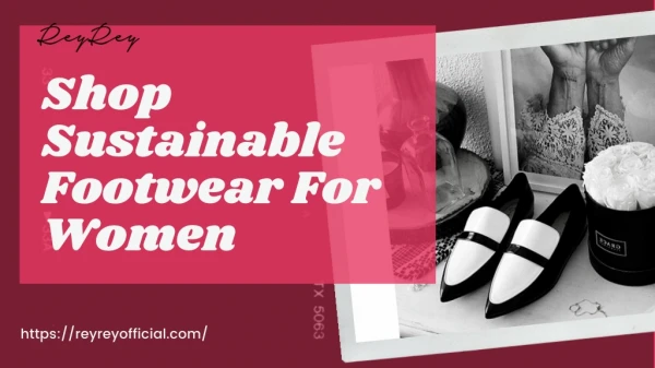 Shop Sustainable Footwear For Women