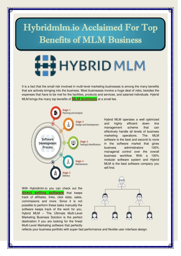 Hybrid MLM Software