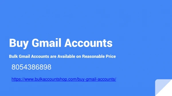 Buy Gmail Accounts | 8054386898