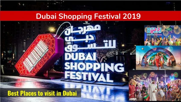Dubai shopping festival 2019 | Best Places to Visit