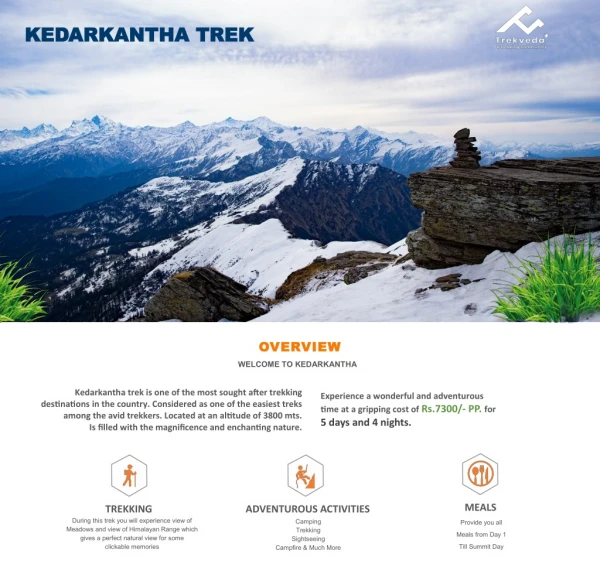 Kedarkantha Trek – Best Snow Trek in Uttarakhand