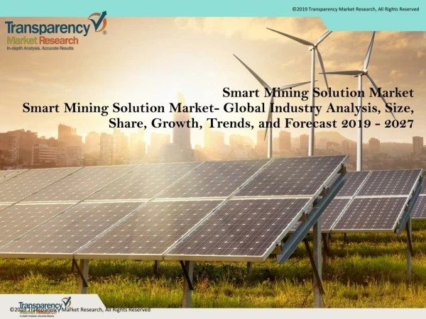 smart mining solution market smart mining