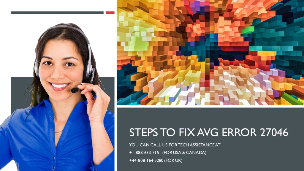 steps to fix avg error 27046