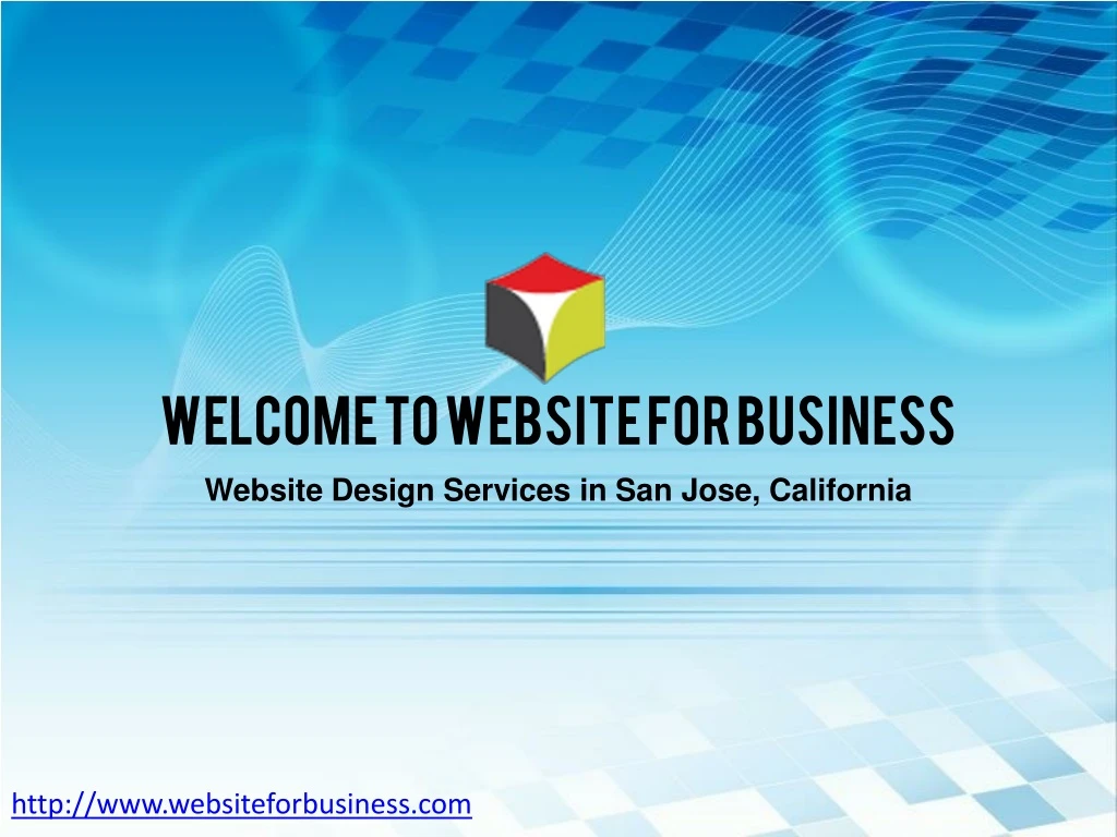 welcome to website for business