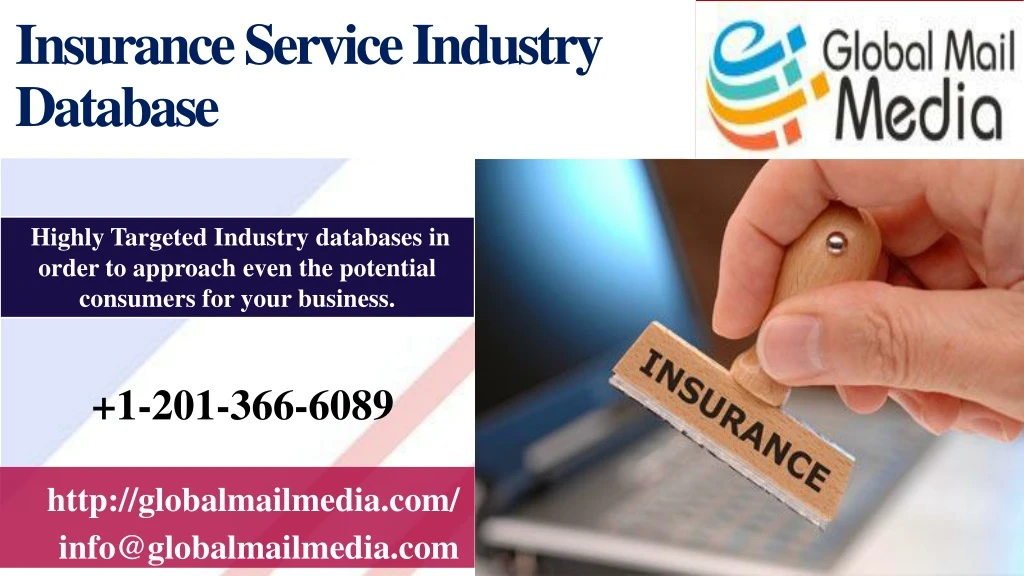 insurance service industry database
