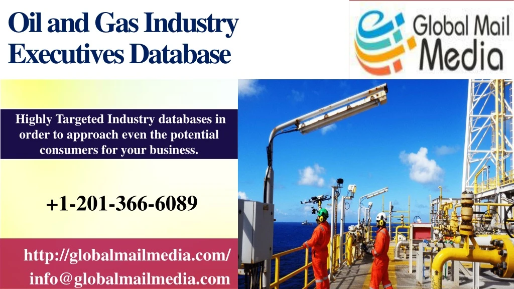 oil and gas industry executives database