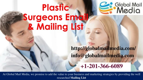 plastic surgeons email mailing list