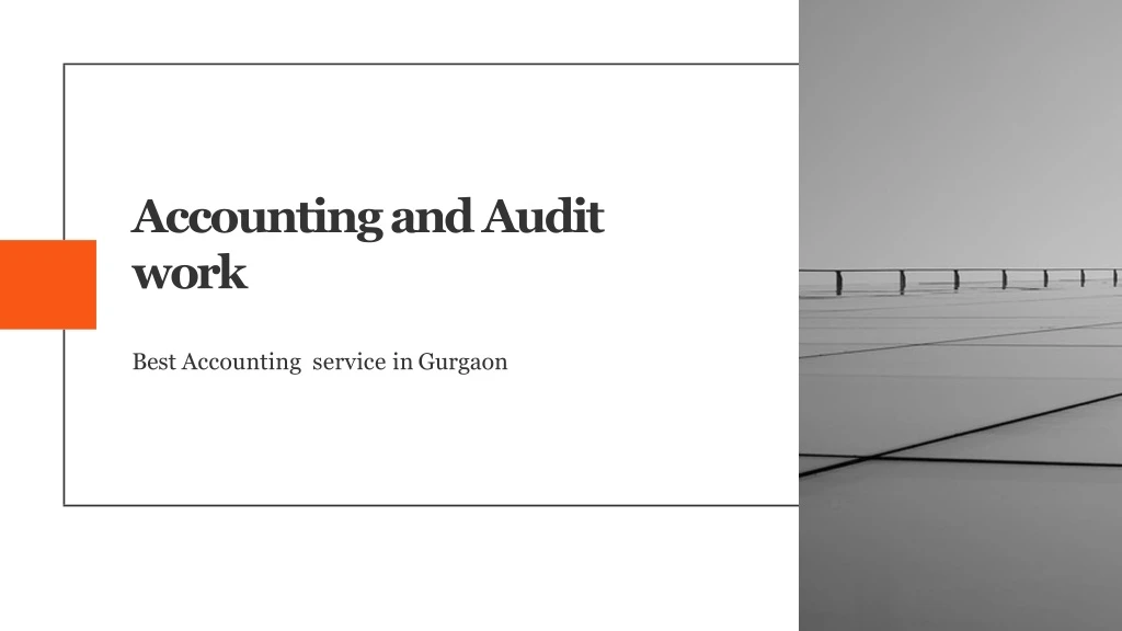 accounting and audit