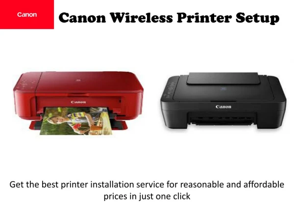 How To Fix Canon Wireless Printer Setup | Canon-Support
