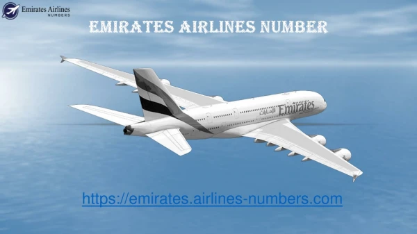 Book Tickets On Lowest Price Through Emirates Airlines Number