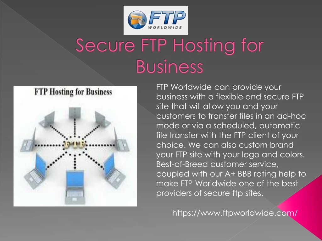 secure ftp hosting for business