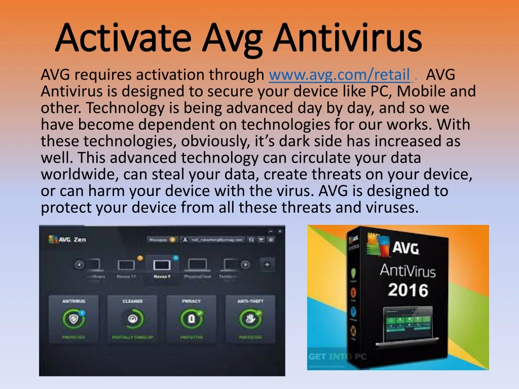 activate avg antivirus