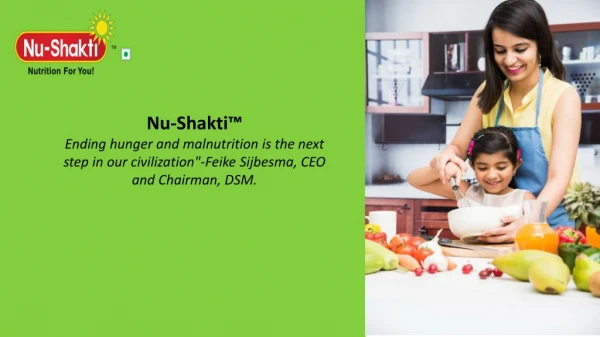 Nu-Shakti™ for a balancer diet