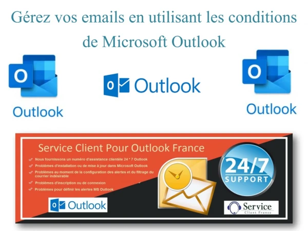 Gérez vos emails en utilisant les conditions de Microsoft