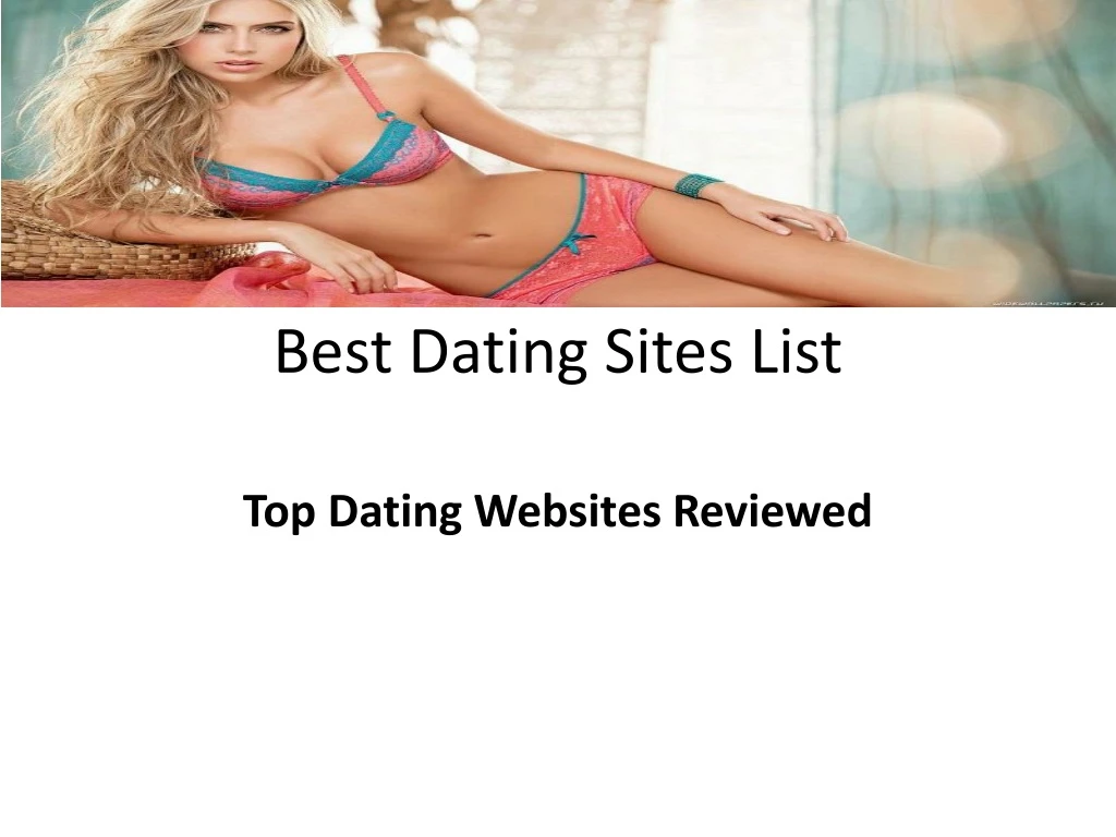 best dating sites list