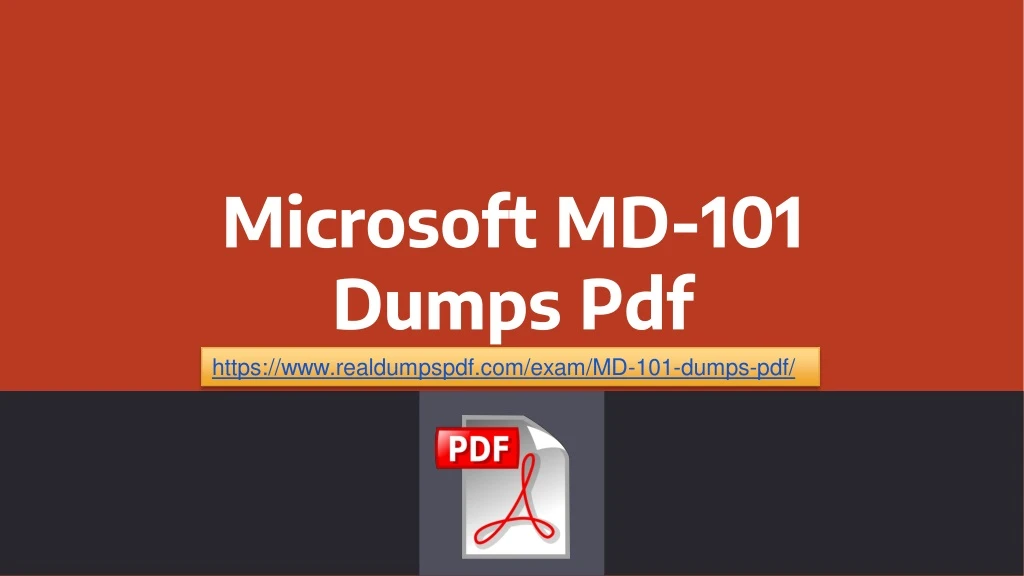 microsoft md 101 dumps pdf https www realdumpspdf