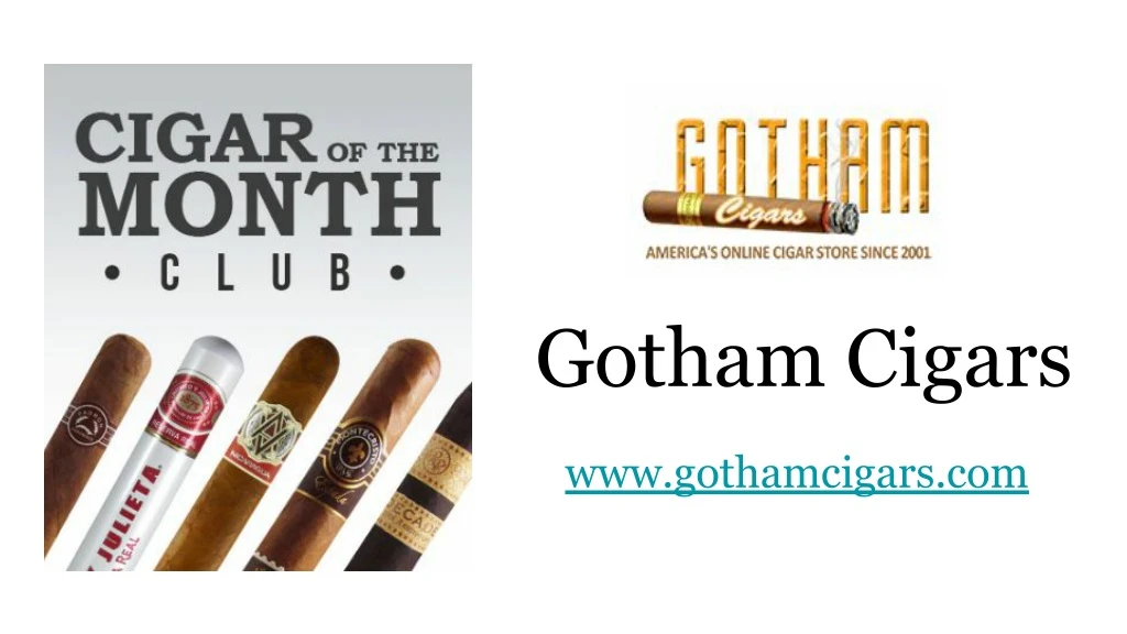 gotham cigars