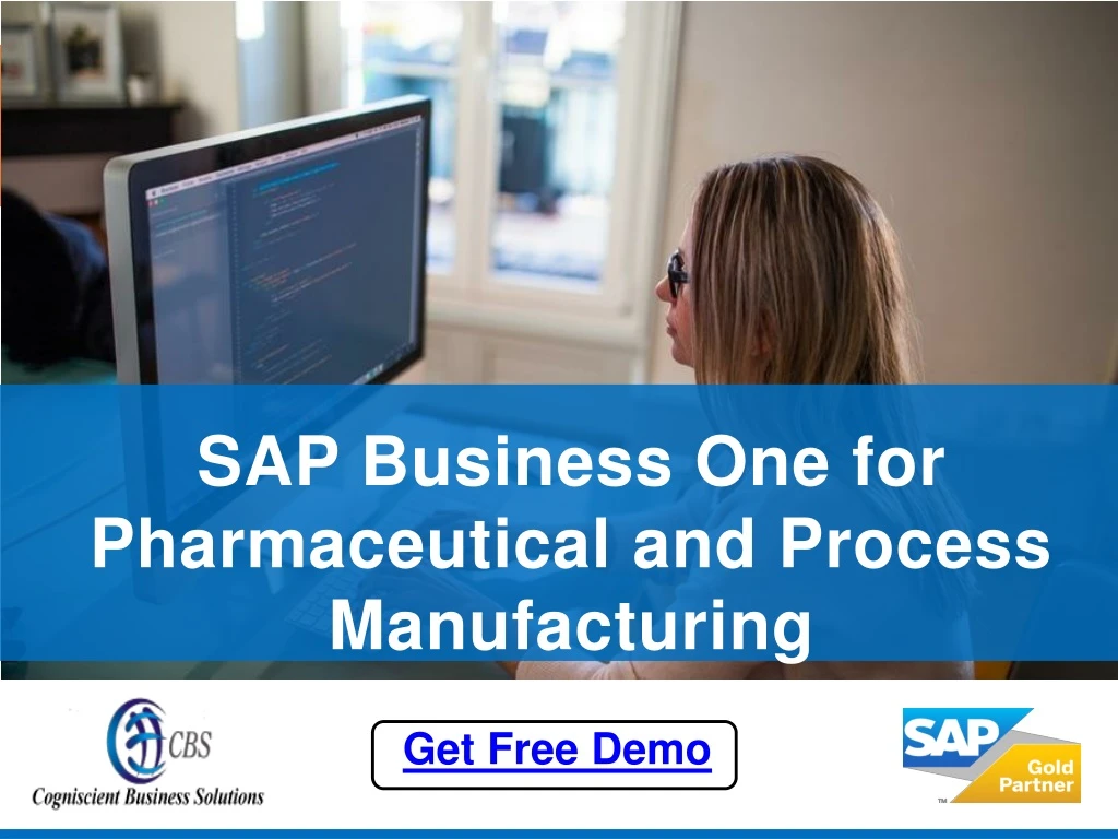 sap business one for pharmaceutical and process