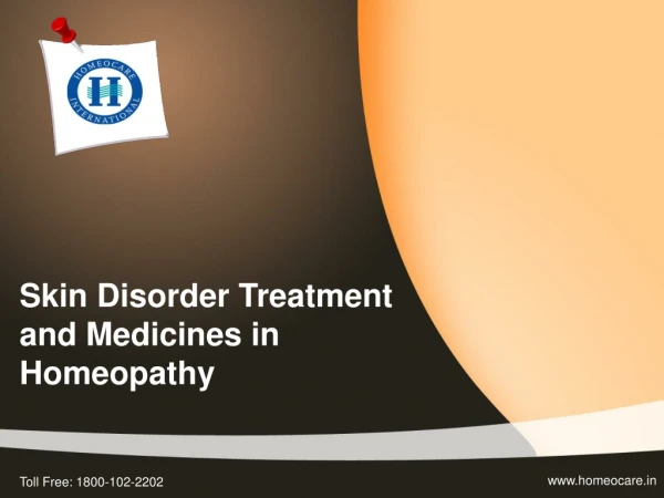 Homeopathy Treatment for Skin Disorders - Homeocare International
