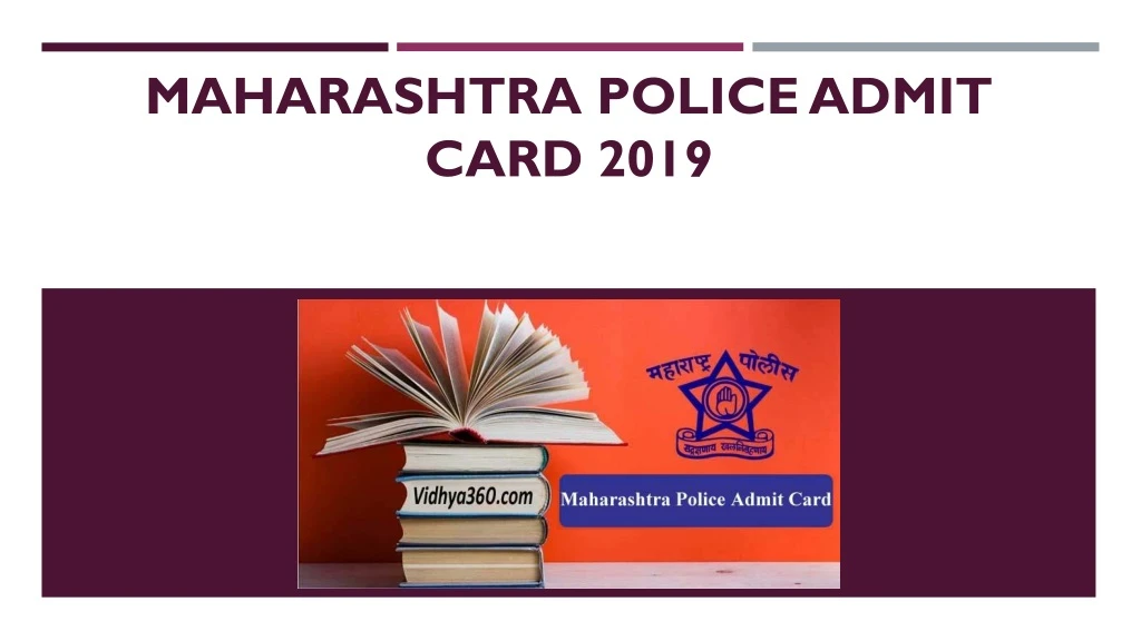 maharashtra police admit card 2019