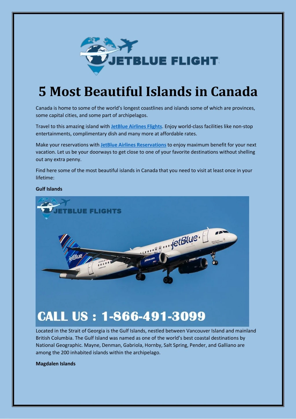 5 most beautiful islands in canada