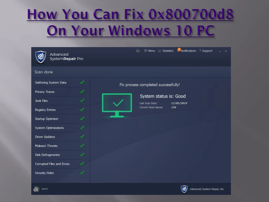 how you can fix 0x800700d8 on your windows 10 pc