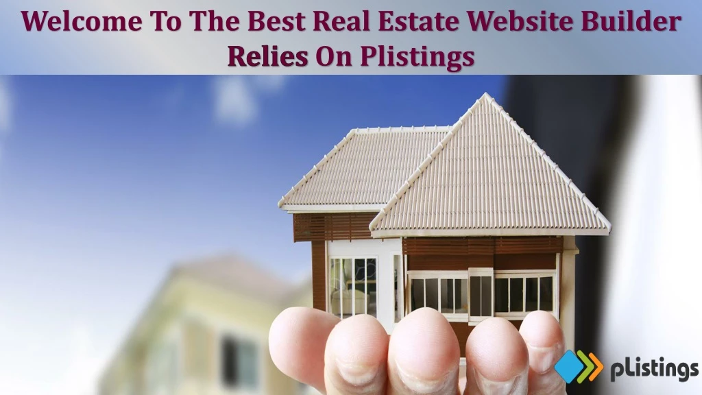 welcome to the best real estate website builder