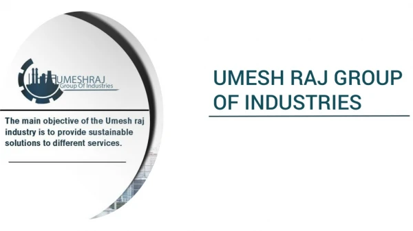 URG GROUP |industry in rajasthan