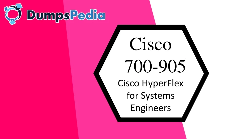 cisco 700 905 cisco hyperflex for systems