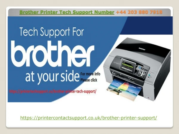Brother Printer Support Number 44 203 880 7918