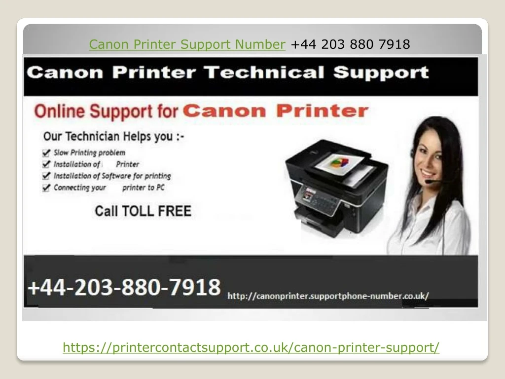 canon printer support number 44 203 880 7918