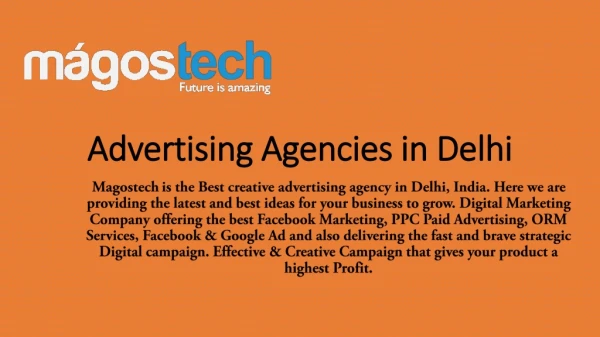 What are the Benefits of Advertising Agencies | Advertising Agencies in Delhi
