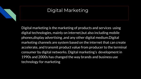 freelance digital marketing services