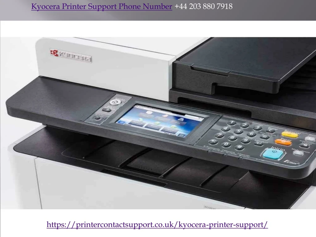 kyocera printer support phone number