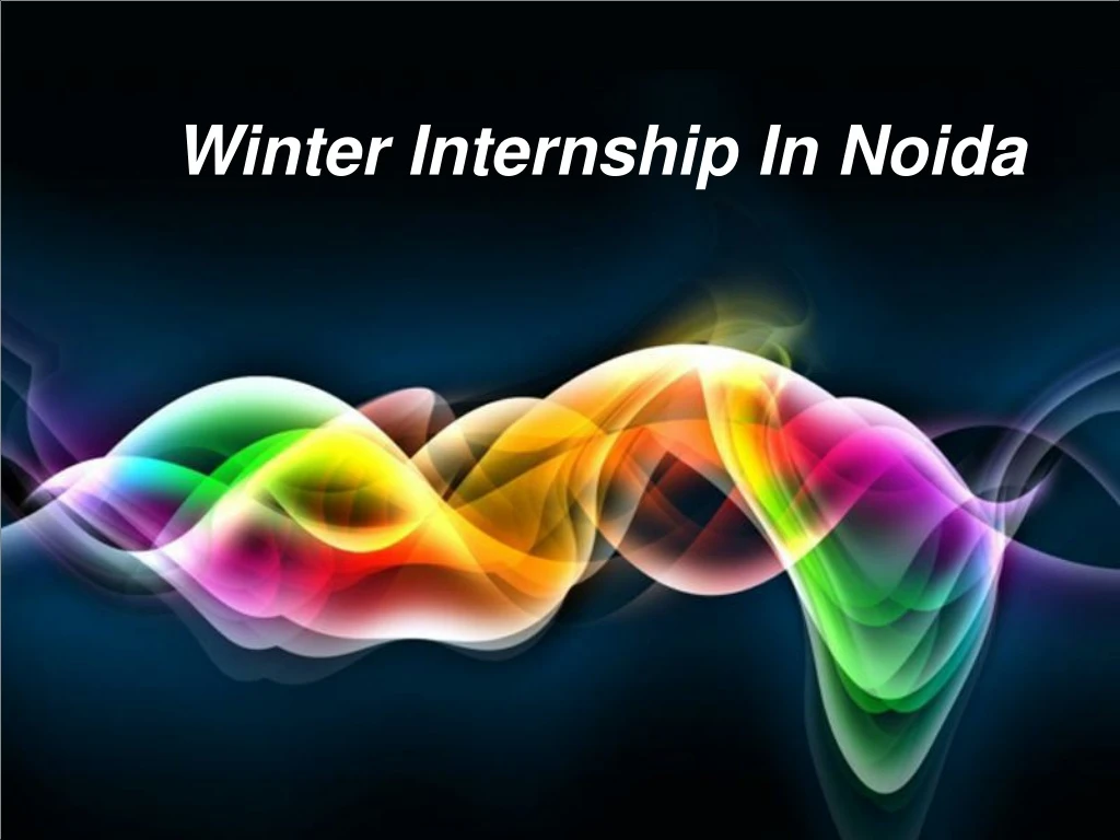 winter internship in noida