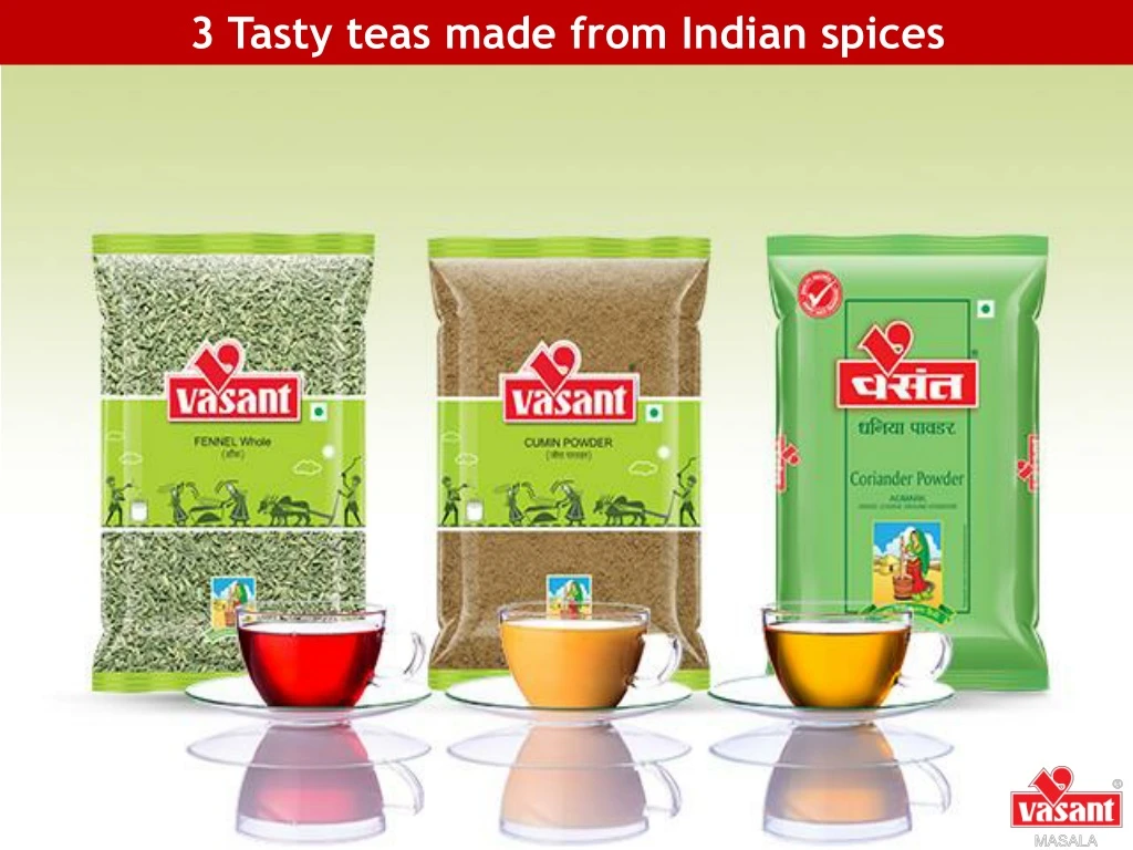 3 tasty teas made from indian spices