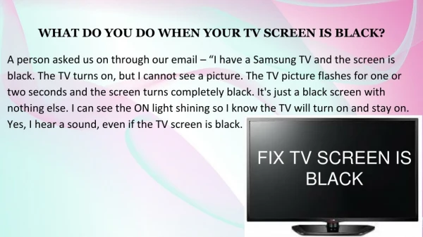 TV Repair Near Me