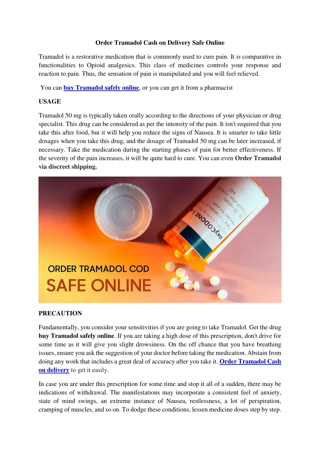 order tramadol cash on delivery safe online