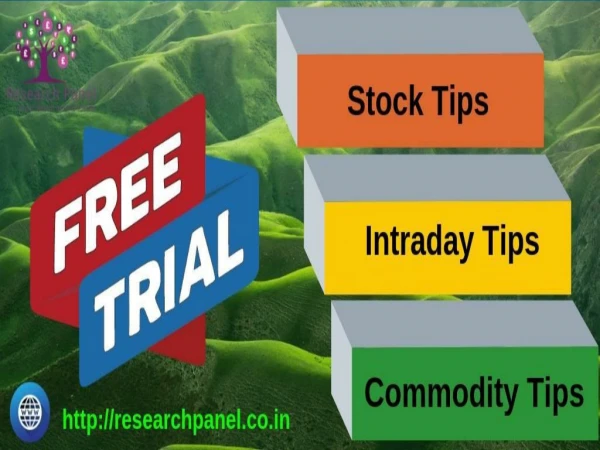 Research Panel Investment Advisers Provide 2 day’s free trail For Stock market.