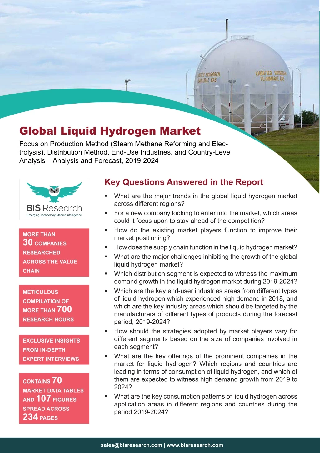 global liquid hydrogen market focus on production