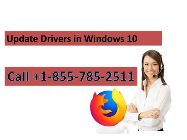 update drive in window 10 | 1-855-785-2511