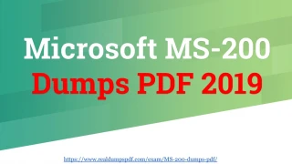 Microsoft DP-201 Dumps Pdf With 100% Success Guarantee - slide 1