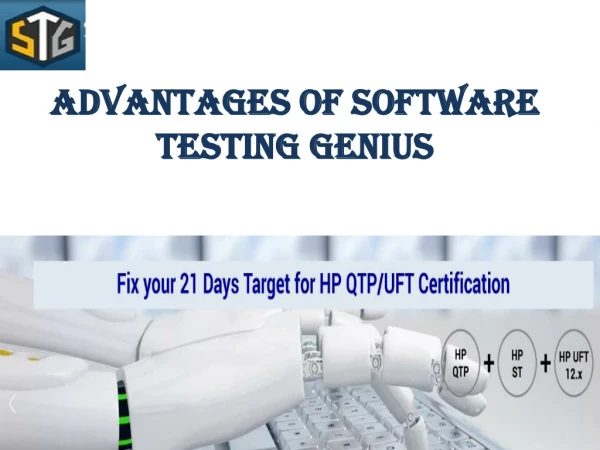 Advantages of Software Testing Genius